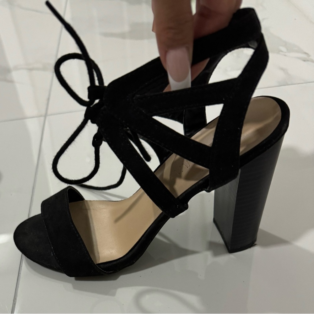Black heels